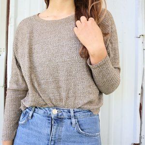 Wild Fable green long-sleeved top size medium